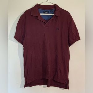 Men’s Chaps Polo Short Sleeve Shirt Large